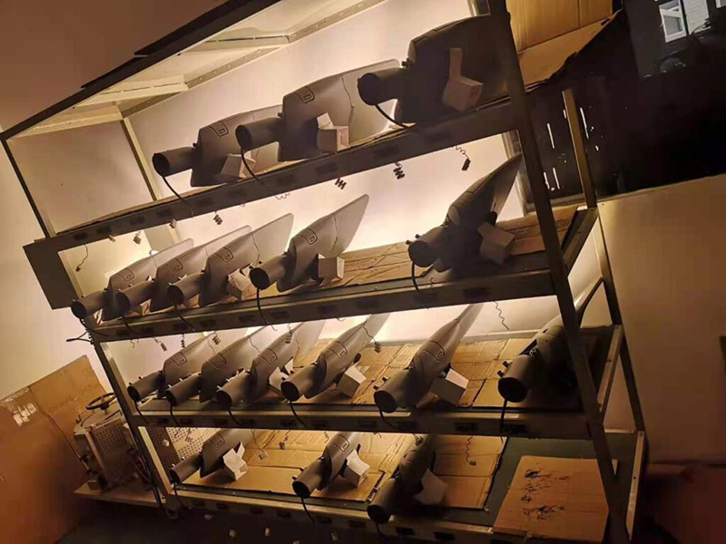 Features of LED street lights Características das farolas LED