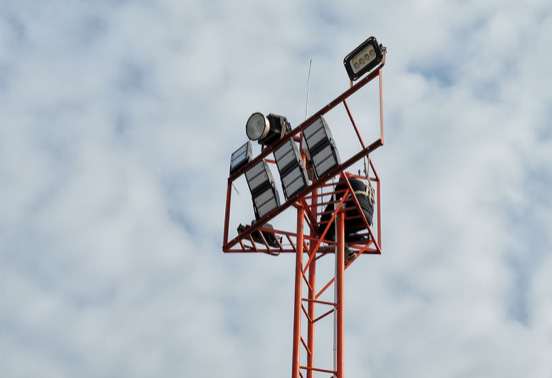 LED High Mast Light Standards Estándares de luz LED de alto mastro