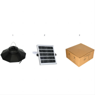 paquete de luz solar led